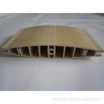 Hollow WPC Profile , Wooden Pattern Custom Interior Doors /